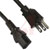 TE Connectivity - GA400 - UL Listed, CSA Certified 18 AWG Black 125 VAC 10 A Cord Plug Assembly|70185724 | ChuangWei Electronics