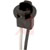 VCC (Visual Communications Company) - 23-233TL - Lug 6 in. Black Nylon (Housing) 28 V 20 W Miniature Wedge Lamp Holder|70214083 | ChuangWei Electronics