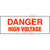 Panduit - PPS0514B363 - DANGER HIGH VOLTAGE Polyester Adhesive Sign|70386965 | ChuangWei Electronics