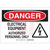 Brady - 131717 - ELECTRICALEQUIPMENT AUTHORIZED PERSONNEL ONLY Danger Header Plastic Sign|70392551 | ChuangWei Electronics