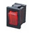 Marquardt Switches - 1835.3902 - 6.3 QC Extl Lamp Conn Red 230V Illum 250VAC 4A 250VAC 6A mom SPDT Rocker Switch|70459116 | ChuangWei Electronics