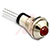 Bivar, Inc. - MPC5RTW12.0 - No Connector 12in. Wire 5mm Red LED w\TintedLens Pnl-Mnt Indicators|70535395 | ChuangWei Electronics