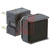 Omron Automation - A165-JBA-2 - ALTERN. BLACK Rectangular 2 SIDES GUARDED DPDT NON-Illuminated Pushbutton Switch|70179908 | ChuangWei Electronics
