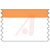 Panduit - T400X000YX1 - orange header. polyester arc flash tape 4.00