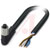 Phoenix Contact - 1530566 - Cable assembly with a 4 Pole Right Angle M5 Socket and an Unterminated End|70171483 | ChuangWei Electronics