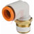 SMC Corporation - KQ2L11-34AS - w/Seal 1/8NPT Brass Thread 3/8in Tube Male Elbow Threaded One-Touch Fitting|70245196 | ChuangWei Electronics