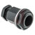 RS Pro - 127647 - IP55 4 - 7mm Cable Dia Range M20 Black Plastic Cable Gland With Locknut|70636253 | ChuangWei Electronics