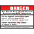 Panduit - PPS0305D2108 - Arc Flash and Shock Hazard PPE Required DANGER Header Polyester Adhesive Sign|70387026 | ChuangWei Electronics