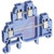 Phoenix Contact - 3000926 - 4.2mm W Blue 26-16AWG 4Conn 2 lvl Screw FeedThru DIN Rail Term Blk Conn|70169178 | ChuangWei Electronics