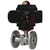 Dwyer Instruments - WE04-ITD03-B - 2-Piece Flanged Stainless Steel Ball Valve 240 VAC 2-1/2