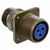 Amphenol Industrial - 97-3100A-12S(0850) - olive size 12s solid bkshl wall recept metal circular shell only connector comp|70141267 | ChuangWei Electronics