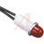 Wamco Inc. - WL-1050A1 - 22AWG Wire Leads Lens,Dome 105-125 VAC 0.500 In Red Neon Indicator,Pnl-Mnt|70117751 | ChuangWei Electronics