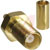 Johnson-Cinch Connectivity Solutions - 133-3302-401 - Brass Crimp 0 to 6 GHz 50 Ohms MCX Jack Connector|70090593 | ChuangWei Electronics