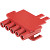 HARTING - 11051052803 - Polycarbonate Red for Han-Yellock 5 Cnts Female 3:2 Multiplier|70235429 | ChuangWei Electronics