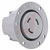 Pass & Seymour - L530-FO - Grea NEMA Config:L6-30B 125V 30A 3 Wire Ground Turnlok Flanged Outlet Outlet|70050637 | ChuangWei Electronics