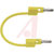 Pomona Electronics - B-36-4 - Yellow 36 Inch Stack-Up Banana Plug Each End Patch Cord|70198422 | ChuangWei Electronics