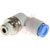SMC Corporation - KSL06-01S - Push In 6 mm R 1/8 Male Pneumatic Elbow Threaded-to-Tube Adapter|70402790 | ChuangWei Electronics