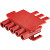 HARTING - 11051052804 - Polycarbonate Red for Han-Yellock 5 Cnts Female 4:1 Multiplier|70235430 | ChuangWei Electronics