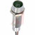 VCC (Visual Communications Company) - L79D-G12-W - 105degC 0.26In. 60deg 6In. Wire 12V 5/16In. 80mcd Green LED Indicator,Pnl-Mnt|70214014 | ChuangWei Electronics
