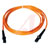 Tripp Lite - N312-01M - Duplex Multimode 62.5/125 Fiber Optic Patch Cable MTRJ/MTRJ- 1M (3')|70590593 | ChuangWei Electronics