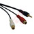 Tripp Lite - P315-006 - Tripp Lite 6ft Audio Y Splitter AdapterCable 3.5mm Male / 2 RCA Female 6'|70590990 | ChuangWei Electronics
