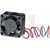 ebm-papst - 3414N/39HH - Leadwires 2700RPM 32dBA 2.3W 49.4CFM Sq 92x92x25mm 24V DC Fan|70105220 | ChuangWei Electronics