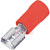 RS Pro - 534345 - Tin Plated 22 - 16 AWG 2.8x0.8mm Red Insulated Crimp Receptacle|70639602 | ChuangWei Electronics