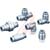 SMC Corporation - KQG2E04-00 - FOR 4MM TUBE BULKHEAD UNION STAINLESS STEEL FITTING|70072078 | ChuangWei Electronics