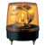 Patlite - KG-120-Y - Direct Mt Bulb Rotating Warning Light 120VAC Amber 186mm Rotating Beacon|70519705 | ChuangWei Electronics