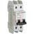 Schneider Electric - 60154 - D Multi 9 Vol-Rtg 240VAC 2 Pole DINRail Cur-Rtg 2A Hndl Mag Circuit Breaker|70007159 | ChuangWei Electronics