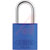 ABUS USA - 72/30 BLUE - KA Shackle .19D 1.06H .67W Blue 1.19in W 2.53in H Aluminum Body Padlock|70566796 | ChuangWei Electronics