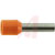 RS Pro - 458730 - Orange 4 mm^2 Wire Size Insulated Crimp Bootlace Ferrule 12mm Pin Length|70638498 | ChuangWei Electronics