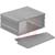 Box Enclosures - B3-080SI - 1.77 H X 4.27 W X 3.15 L SILVER ANODIZED 8 SCREWS 2 PLATES ALUM ENCLOSURE|70020260 | ChuangWei Electronics