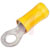 TE Connectivity - 35364 - Yellow PVC Tin Stud Sz. 10 12 to 10AWG Copper Ring Tongue Terminal|70346336 | ChuangWei Electronics
