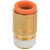 SMC Corporation - KQ2S09-34AS - Push In 5/16 in NPT 1/8 Male Pneumatic Straight Threaded-to-Tube Adapter|70250462 | ChuangWei Electronics