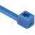 HellermannTyton - T18R6M4 - T18 100mm x 2.45 mm Blue Nylon Standard Cable Tie|70163050 | ChuangWei Electronics