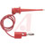 Pomona Electronics - 5421-24-2 - Red 5 A 24 20 AWG Brass (Banana Plug) Test Clip and Banana Plug|70198476 | ChuangWei Electronics