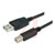 L-com Connectivity - CAUALB-2M - USB A LATCH/STD B BLK 2M CBL|70126781 | ChuangWei Electronics