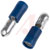 RS Pro - 534660 - Blue 5mm Bullet Dia. 16 - 14 AWG Insulated Male Crimp Bullet Connector|70639633 | ChuangWei Electronics