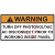 HellermannTyton - 596-00499 - 104.6 x 50.8mm50 Hazard Warning Label with English Text Vinyl|70163438 | ChuangWei Electronics