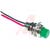SloanLED - 205-23 - 6 IN. LEADS NICKEL/BRASS 0.25 IN. HOLE 2V YELLOW T1 INDICATOR, LED|70015355 | ChuangWei Electronics