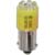 Dialight - 586-6403-205F - NonPol 100KHrs 2000mcd 18mA 28V Clear Yellow Mini Bayonet(BA9s) T-3 1/4 LED Lamp|70082284 | ChuangWei Electronics
