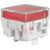NKK Switches - AT478JC - Red Square Actuator Caps for LED Lighted Pushbutton Switch|70192930 | ChuangWei Electronics