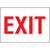 Panduit - PPS0710B430 - EXIT Polyester Adhesive Sign|70387041 | ChuangWei Electronics