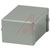 Hammond Manufacturing - 1412SS - enclosure - grey steel 8 x 4 x 2 inches|70305777 | ChuangWei Electronics