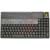 Cherry Americas - G86-62460EUADAA - Black Programmable IP54 USB FPR 106 Keys QWERTY Biometric SPOS W/MSR Keyboard|70207477 | ChuangWei Electronics