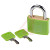 RS Pro - 8274397 - Green Plastic Coated Brass Padlock|70615199 | ChuangWei Electronics