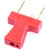 Staubli - 63.9354-22 - Handle Pull 2 Way 1 Row 12mm Pitch KS2 Male Straight Red Closed Top|70749464 | ChuangWei Electronics