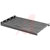 Bud Industries - SH-2385 - Smooth Black 17.906 in. 0.890 in. Steel 200 lbs. (Max.) 1.578 in. Shelf|70148529 | ChuangWei Electronics