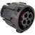 ITT Cannon - APD-1BS-K2 - APD Series Code 1 Keyed Black 4-Way Plug Circ Conn|70473227 | ChuangWei Electronics